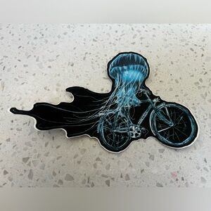 Sticker bundle, four silly little guys riding bikes. Worth $20 sold for less.